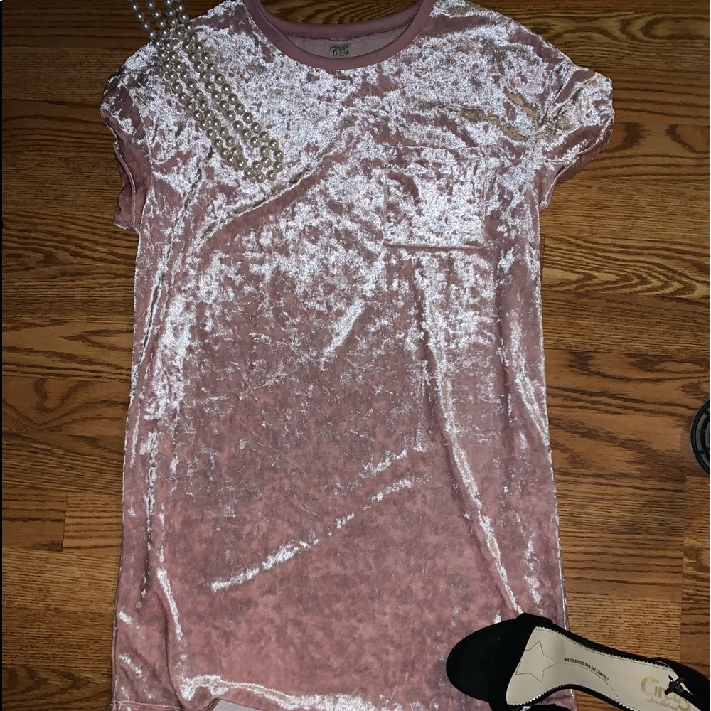 Gold Rush VELVET DRESS/SHIRT